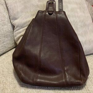 Vintage Coach Leather Sling Bag